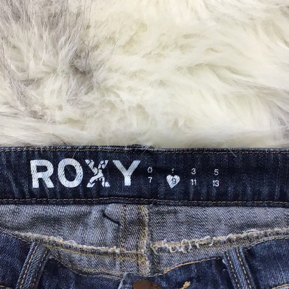 Juniors Roxy Denim Woven Pocket Denim Jean Mini - Picture 6 of 7